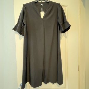 Brand new, never worn Black 3/4 sleeve dress